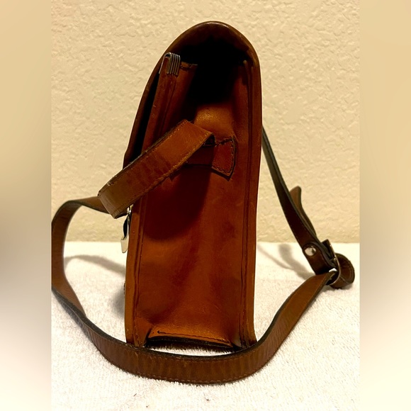 AXIXIE BAGS Authentic Leather Bag Made In Mexico Tan. - Picture 4 of 11